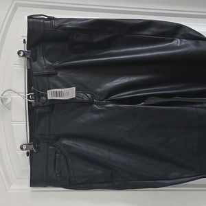 Faux Leather Pants